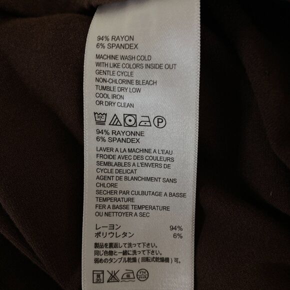 Tommy Bahama Wide Leg Stretch Jersey High Waist Pull On Pants Women's Size Small - Picture 4 of 6